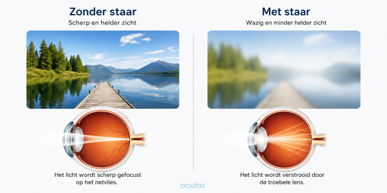 Druppelbril helpt bij oogdruppels na een staaroperatie